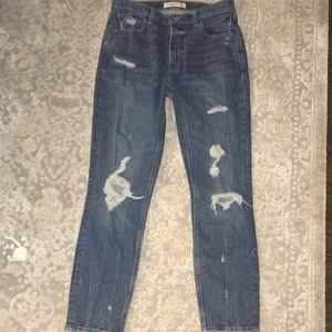 Abercrombie & Fitch The Skinny High Rise Jeans